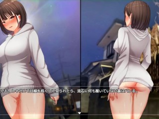 【H GAME】夜歩きDLC Live2DアニメVer♡男子トイレでオナニー エロアニメ｜エロ同人｜Hentai｜Anime｜Doujin