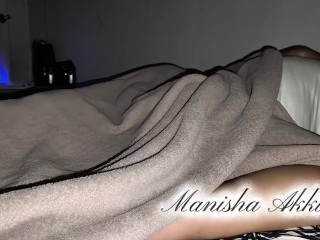 Desi real Couple romance under blanket .. real homemade sex tape