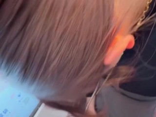 【個人撮影】周りに女子◯生がいる中でプリクラ生ハメ 素人/露出/とびっこ/電マ/ハメ撮り/中出し/カーセックス/中出し/大学生/日本人美女/hentai