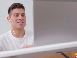 Wife fucks her husbands friend for payback - FAKEHUB FULL SCENE