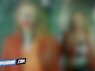 Blake Blossom as Harley Quinn Begs To Be Fucked By The Joker In Public - Joker Porn Cosplay Parody