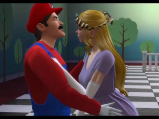 Mario Bros x Peach x Zelda x Bowser x Ganondorf hentai