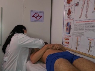 Patient gets erection when he feels the nurse's touch