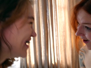 Oh, my God! My boyfriend is cheating on me with my best friend! Now he's going to fuck us both!