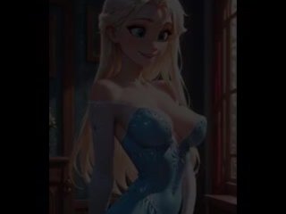 [ ANIMMORTAL - HENTAI ] Frozen - Elsa - Animation set