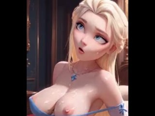 [ ANIMMORTAL - HENTAI ] Frozen - Elsa - Animation set