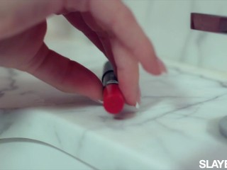 SLAYED Insatiable Cuties Rissa May And Sky Wonderland Scissor Until They Cum