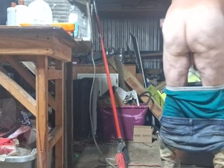 Playing around with my homegrown Master (Robo Cock)🍆  he just keeps getting bigger and bigger 🤗