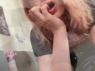 Lil tranny being fucked hard by stranger