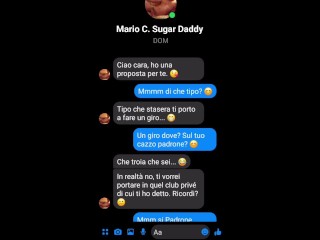 Italia. Verginella al gloryhole pt.2. Sconosciuto la incula e riempie di sborra, squirta dal culo