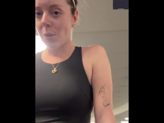 Trying not to cum on the stairmaster... but spoiler alert, I fail 😂