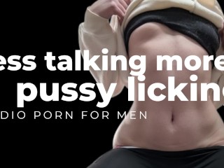 Audio porn for men | Lick my pussy till I loose my mind | Stroke your cock while I sit on your face