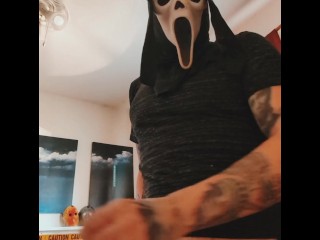 Ghostface Masturbation (Unmasked at Start)