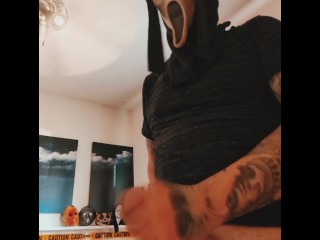 Ghostface Masturbation (Unmasked at Start)