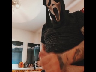 Ghostface Masturbation (Unmasked at Start)