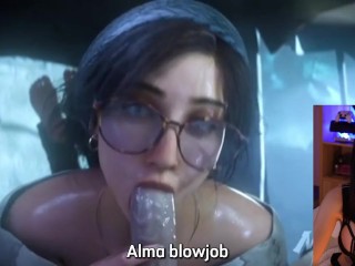 FINALLY! Monster Hunter Wilds r34! ALMA Blowjob!