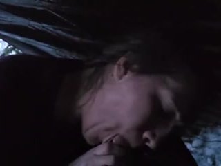 Blowjob After Quickie Before Friends Got Back to Camp