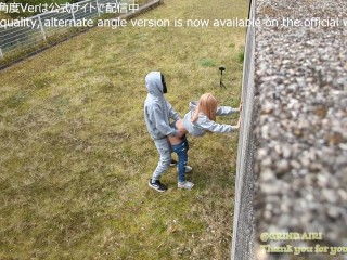 【青姦】公園で我慢できなくてヤっちゃった💦家に帰ってからも止まらない。