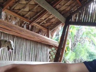 KANTUTAN Vlog Kami Muna Ni Brownie habang Wala Tao SA Kubo