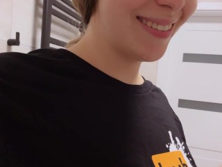 MILF wife wants sex. So I go to my husband and urge him to make love