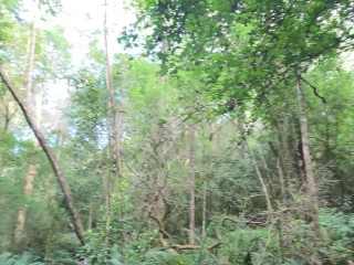 Sexcation Part 5 - We have sex in the Garden of Eden and nearly got caught