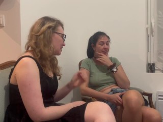 French Pegging – Discipline Femdom : un homme brisé par deux dominatrices sans pitié