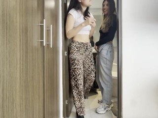 I fucked a friend of my husband in the bathroom while we were celebrating her birthday!!!