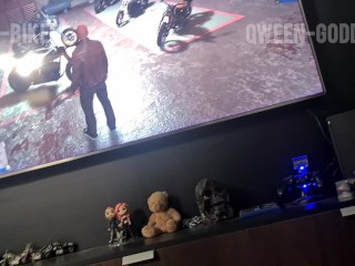 I bet with my steobro on the video game and lost...