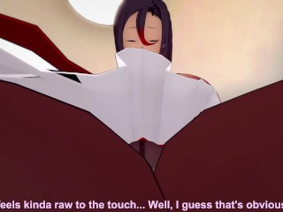 POV Hentai Footjob from All Girls from Konosuba