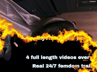 Training Zero Femdom Anal Fuck Pegging with Huge Strapon! Real Homemade Amateur Bondage BDSM MILF