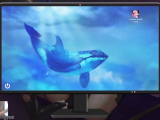 SHE IS WATCHING US - DAILY LIFE WITH MY SUCCUBUS BOSS