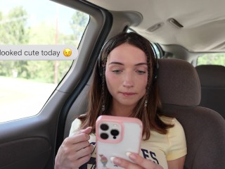 Shy Girl From Class Squirts Thinking About You