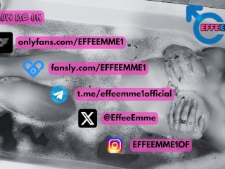 Effe fa la PUTTANA da strada per un giorno E si fa scopare BOCCA, FIGA E ROMPERE IL CULO