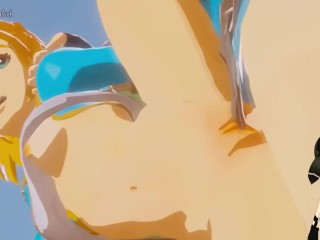 Zelda took a pot of vitality to have more strength for hard sex