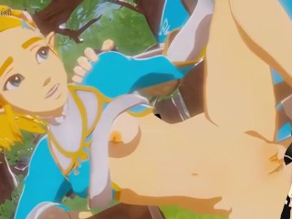 Zelda took a pot of vitality to have more strength for hard sex