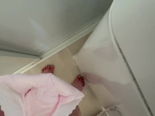 ナプキンをホール代わりにしてみた