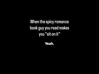 [Audio Erotica For Women] When he makes you "sit on it" and his big cock stretches out your pussy