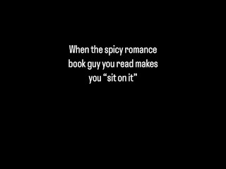 [Audio Erotica For Women] When he makes you "sit on it" and his big cock stretches out your pussy