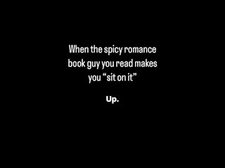 [Audio Erotica For Women] When he makes you "sit on it" and his big cock stretches out your pussy