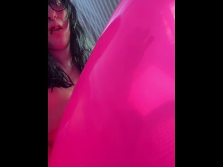Gl500 blimp balloon bouncing humping fun!