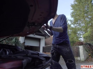 STREETFUCK Emily Pink Brasilien Bitch want Doggy all day long