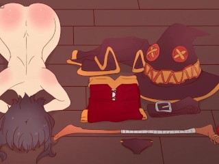 Megumin IS BEGGING FOR SEX! KonoSuba Hentai Anime sex ( cartoon porn ) 2d 2025