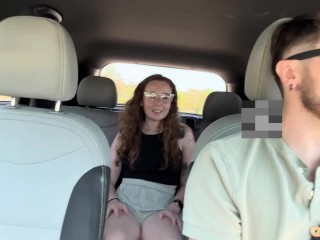 Two College Best Friends Seduced Their Uber Driver Into Having A Threesome|OF:leotheredhead