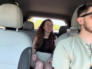 Two College Best Friends Seduced Their Uber Driver Into Having A Threesome|OF:leotheredhead