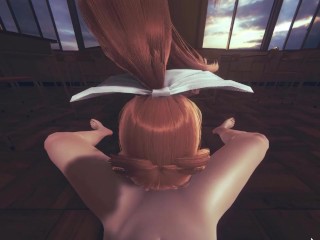 POV - Monika is waiting for you at the literature club to have sex - Honey Select 2