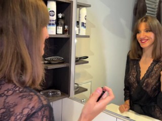 La routine beauté de Lety Howl, une bonne dose de sperme sur le visage ! Skincare, GILF, MILF