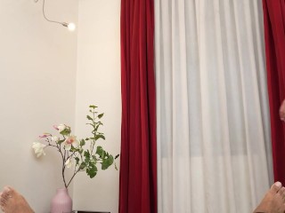 Czech babe Betzz smokes a cigarette and sucks BBC POV