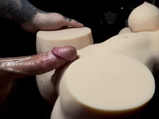 Hot Tattooed Male Cums So Hard He Nearly Collapses