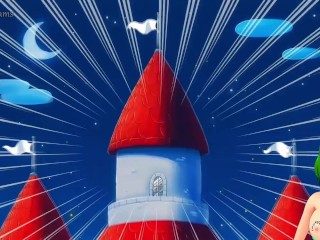 The princesses from Super Mario Bros decided to have an orgy