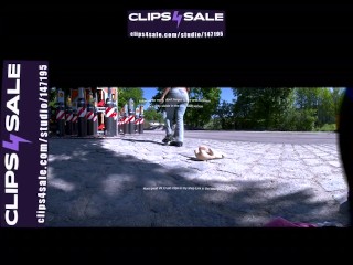 Preview clip | Girl with her favorite shoes Nike Shox worn with nylons and the evil teddy bear